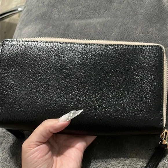 Kate Spade Black and Tan Wristlet - Picture 5 of 7